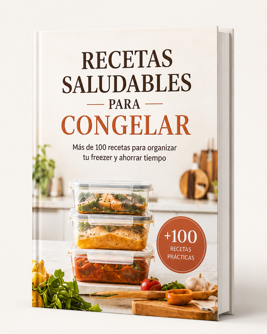 100 recetas para congelar + 4 herramientas