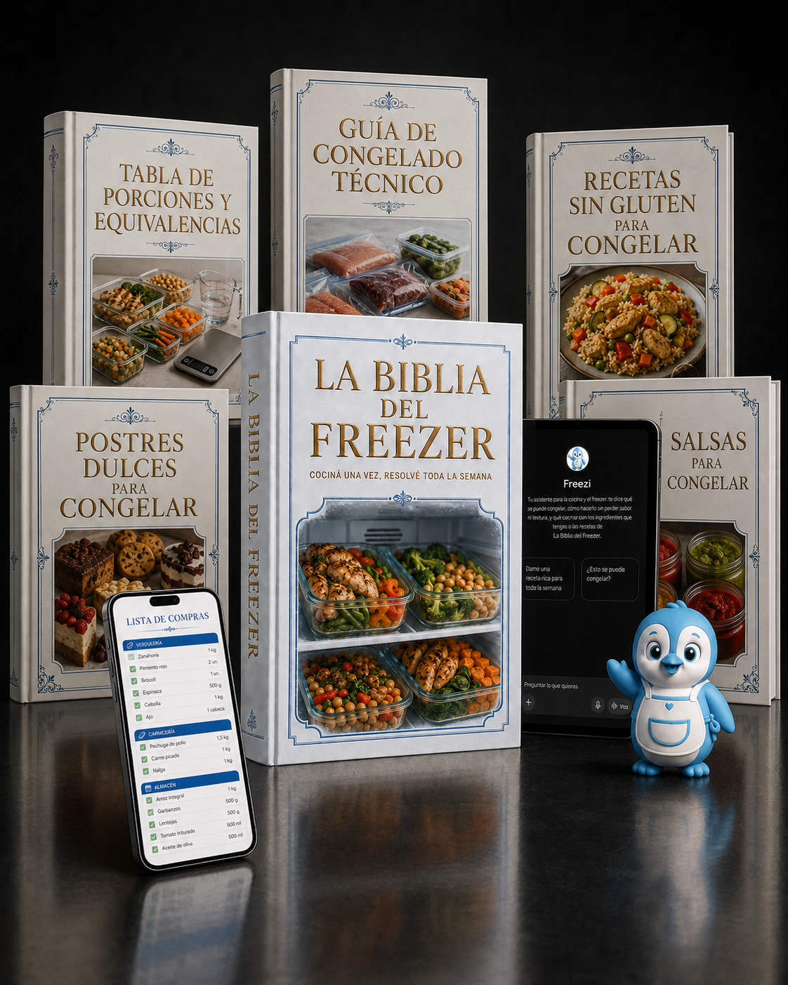La Biblia del Freezer + Asist. Freezi IA + 6 bonos gratis